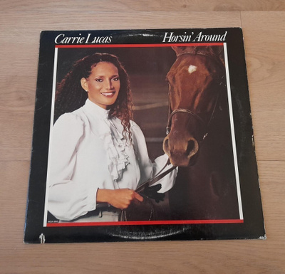CARRIE LUCAS Horsin' around  MCA-5513 1984 USA