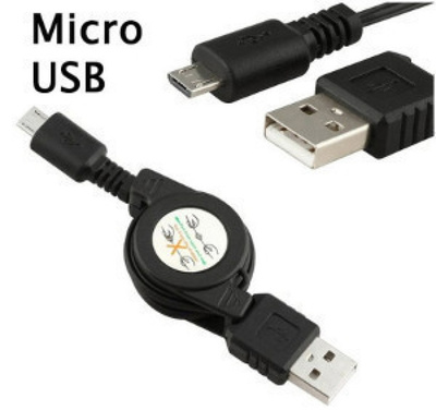 Micro usb data kabel for HTC, Samsung, Nokia, Sony-Ericsson