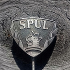 Hopeinen Leimalla Suomen Poliisi rintamerkki. Halkaisija - 1 - pikkukuva 4