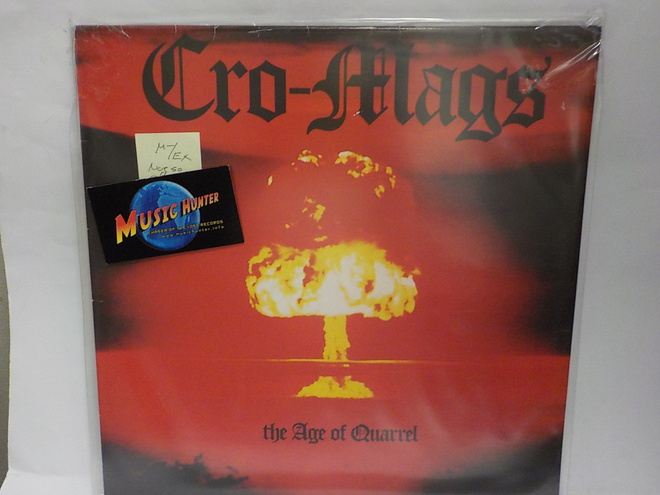 CRO-MAGS - THE AGE OF QUARREL M-/EX LP