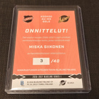 Miska Siikonen KooKoo blueline gold signature 2026-27 - pikkukuva 2