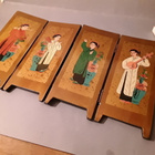 Vanha vietnamilainen pöytä sermi - pikkukuva 5