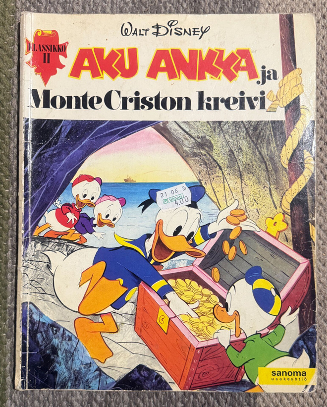 AKU ANKKA JA MONTE CRISTON KREIVI / KLASSIKKO II