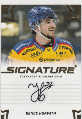 2026/27 Blueline Gold Signature Horvath Jukurit /40