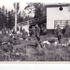 VANHA Valokuva CCCP Venäläiset Sotavangit 6 x 9 cm - pikkukuva 1