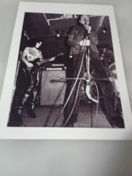 THE ADVERTS tv smith & gaye advert valokuva the roxy 1977