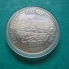 100 mk hopea juhlaraha Ahvenanmaa - 1991 - pikkukuva 2