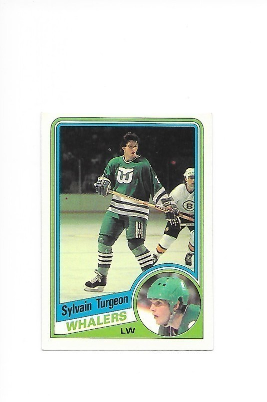 1984-85 OPC #79 Sylvain Turgeon Hartford Whalers RC