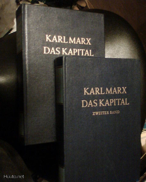 Karl Marx DAS KAPITAL 1-2 ( Saksa 1980 ) Sis. postikulut