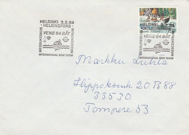 ERIKOISLEIMA , Helsinki 3.2.1984, Vene-84 Näyttely