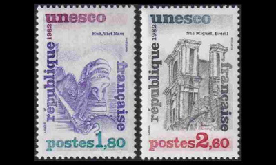 Unesco 27-8 ** Maailmanperintö (1982)
