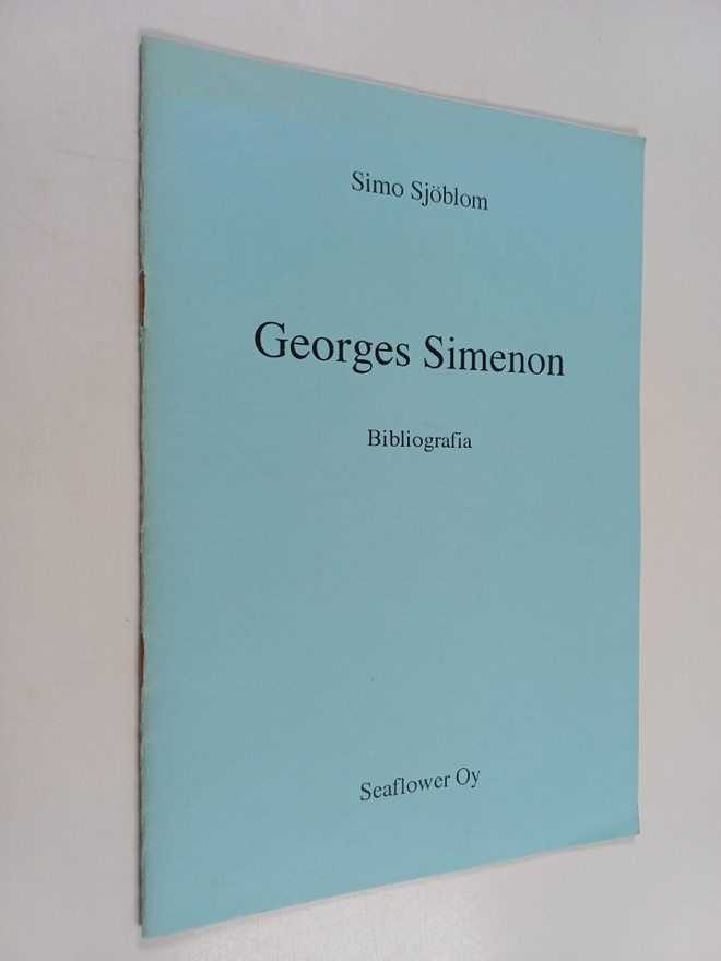 Simo Sjöblom : Georges Simenon : bibliografia