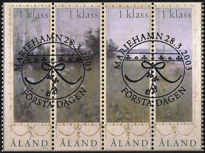 Åland 2002 ÅV 11 Ahvenm kesä EP leima NELILÖ LaPe 219-222