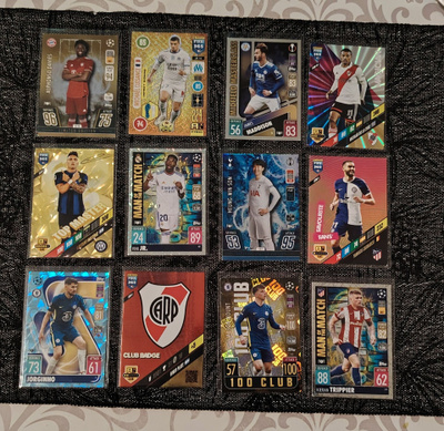 Jalkapallo kortteja 58 kpl (Fifa, Topps)