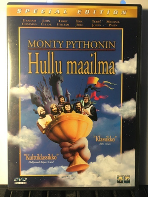 MONTY PYTHONIN HULLU MAAILMA, DVD x 2, Gilliam, Jones