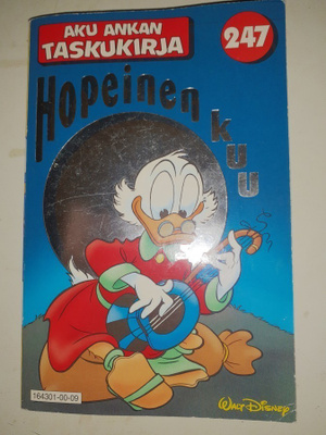 Aku Ankan taskukirja 247 Hopeinen kuu