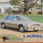 1988 Nissan Laurel esite - KUIN UUSI - 12 siv - pikkukuva 1