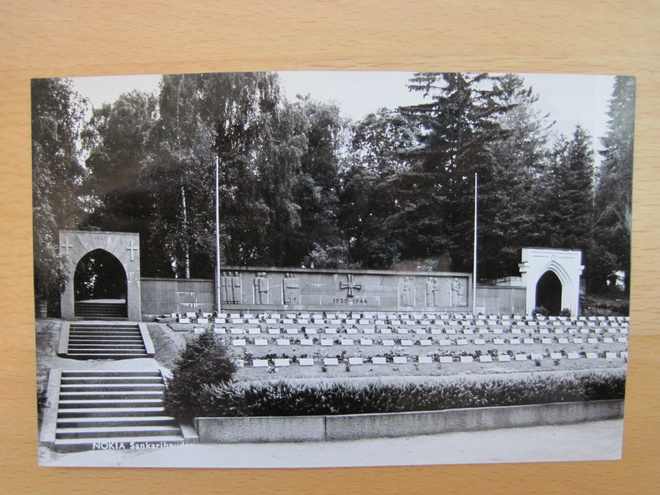 VANHA Postikortti Nokia 1950-l Alkup. Mallikappale