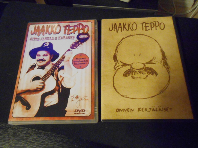 DVD  JAAKKO TEPPO : ONNEN KERJÄLÄISET + DVD J.TEPPO :AitoaJa