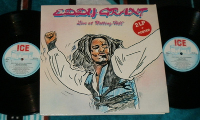 EDDY GRANT ~ Live At Notting Hill ~ 2 LP + Poster