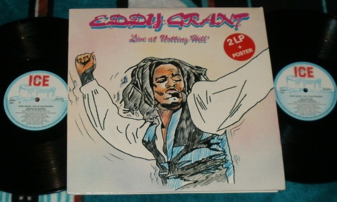 EDDY GRANT ~ Live At Notting Hill ~ 2 LP + Poster