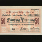 Saksa Notgeld 50 Pfennig, Könisberg 10.12.1918, 1. painos - pikkukuva 1