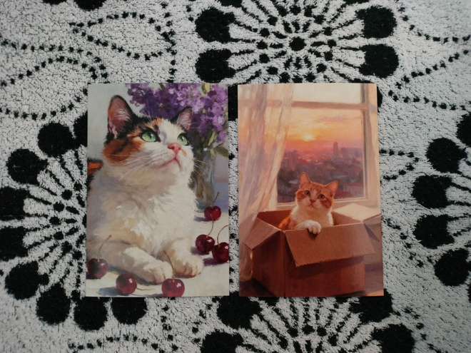 ~Kissa kortti~ 2kpl