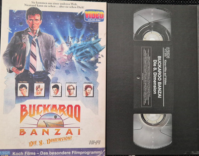 Buckaroo Banzai -DVD + BLU RAY