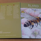 Eurorahasarja 2018 Åland 1c - 2€ + postimerkki UNC - pikkukuva 1