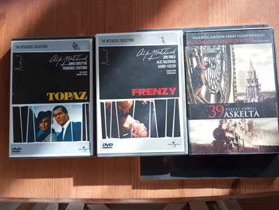Alfred Hitchcock dvd elokuvia