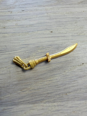 LEGO Ninjago kultainen miekka tupsulla