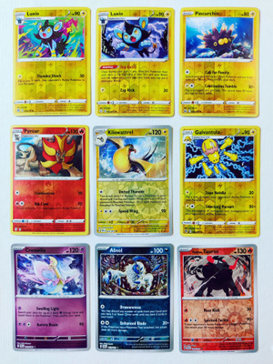 Pokemon Reverse Holo kortteja 90 kpl