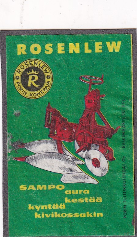 Pori, Rosenlew Sampo aura kestaa b689