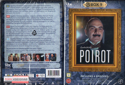 Poirot Box 9 (89 319) UUSI -FI- DVD nordic, (2) 4h 15min,