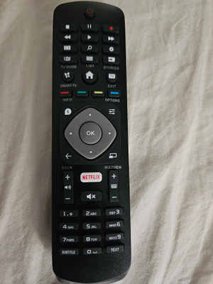 Philips television kaukosäädin