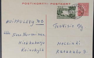 Mallin 1963 ehiö HIEKKAHARJU -loistoleimalla 1964