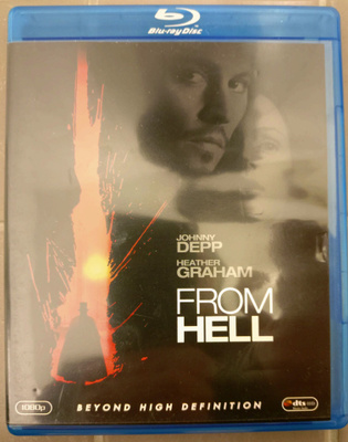 Kauhu From Hell (2001) Blu-ray, Johnny Depp