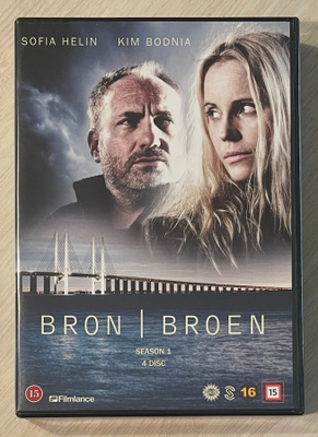 SILTA (Bron): Kausi 1 (4DVD) Sofia Helin & Kim Bodnia