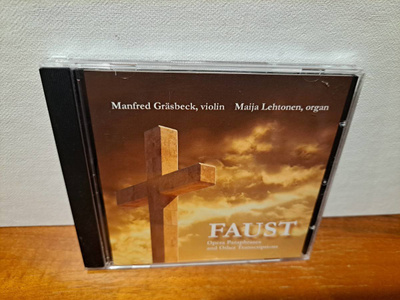 Manfred Gräsbeck & Maija Lehtonen:Faust opera paraphrases CD