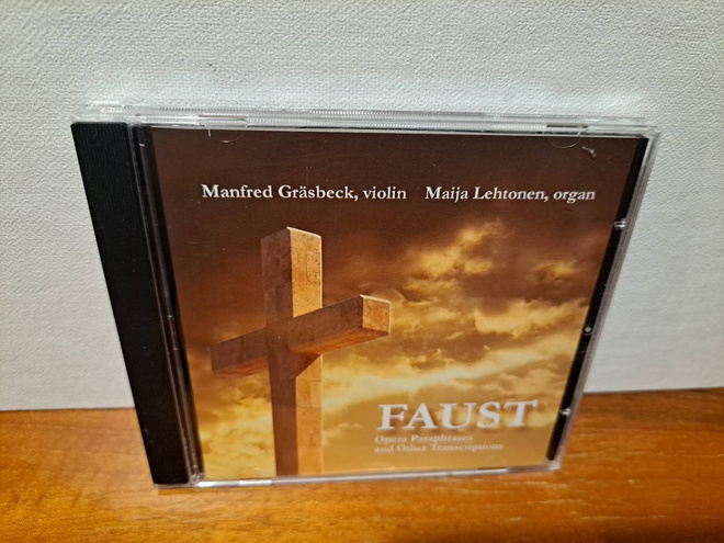Manfred Gräsbeck & Maija Lehtonen:Faust opera paraphrases CD