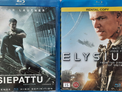 SIEPATTU & ELYSIUM BLU-RAY