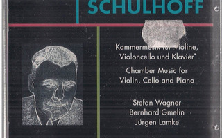 Erwin Schulhoff - Chamber music for violin, cello and piano
