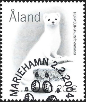 Åland 2004  Petoeläimiä 0,20 €  EP  alareuna LOISTO LaPe 229