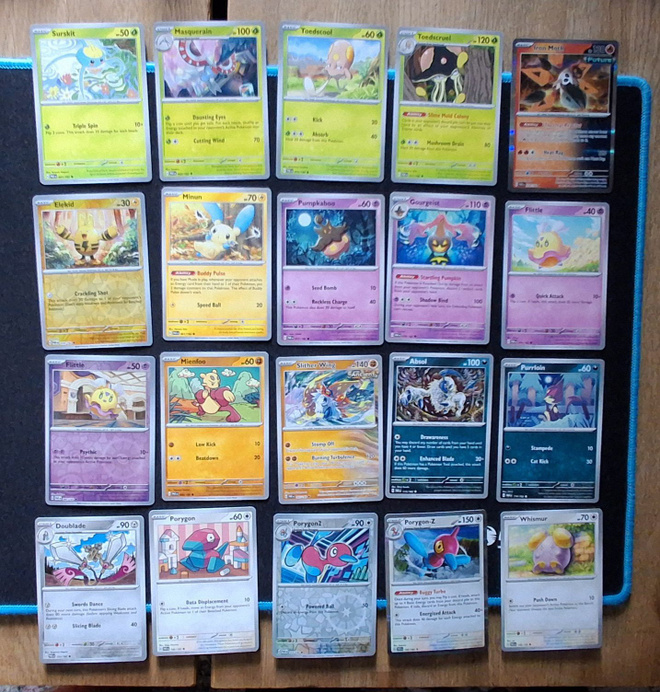 Pokemon kortit 20kpl (#170 Paradox Rift)
