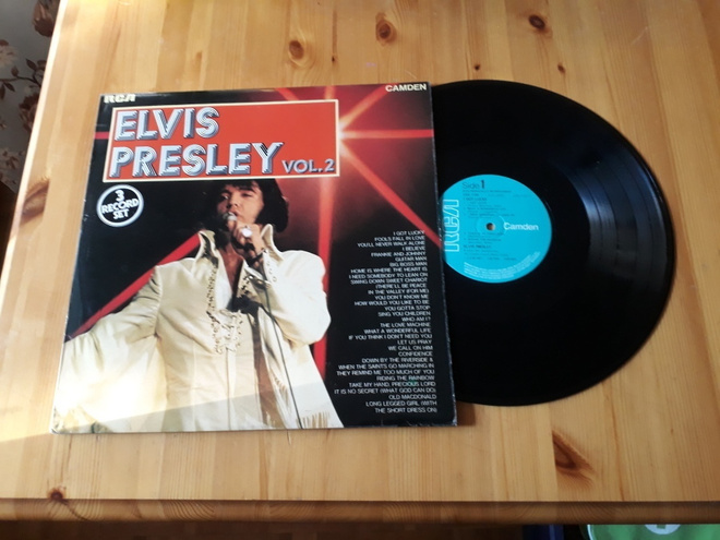 Elvis Presley – Vol. 2  3 lp set Rock'n'Roll, Gospel