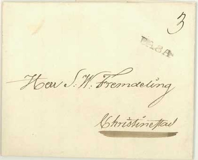 1834 Vaasa kirje Kristiinankaupunkiin (sisältö)