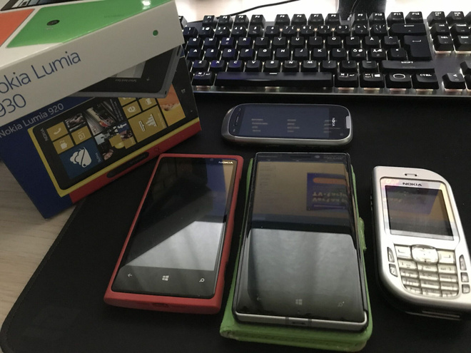 Nokialaista laatikonpohjalta