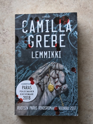 Camilla Grebe: Lemmikki, nid.