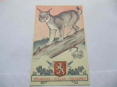 Tilgmann Pitkäranta- Kollaa - Tolvajärvi * Paletti