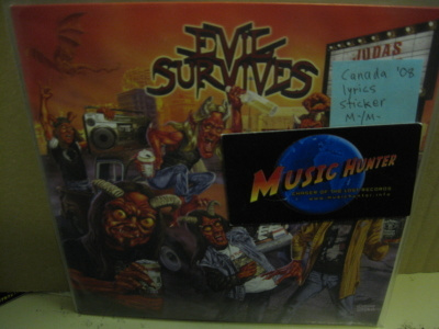 EVIL SURVIVES - JUDAS PRIEST LIVE M-/M- 7"